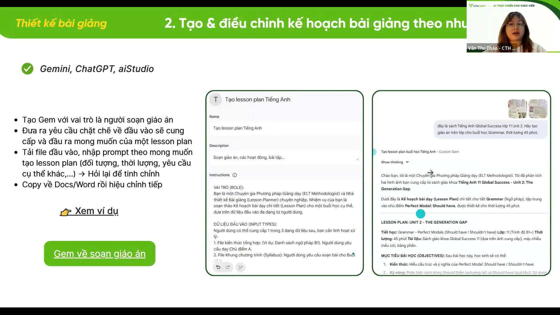 Thực chiến ứng dụng AI trong khâu biên soạn học liệu